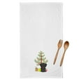thumbnail image 2 of Carolines Treasures BB1607WTKT Christmas Tree and Black Labrador White Kitchen Towel Set of 2 Dish Towels 19 X 25", 2 of 3