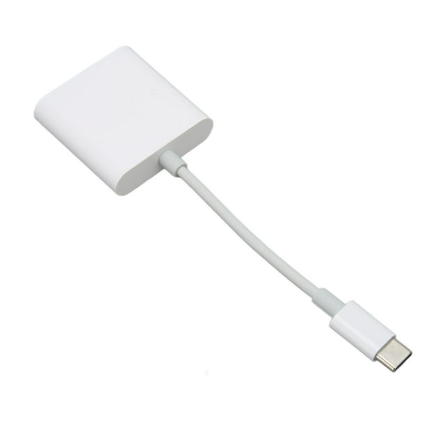 Lector de tarjetas de almacenamiento USBC, 2 en 1 Tarjeta de almacenamiento USB Lector de tarjetas de memoria Lector de tarjetas de EE. UU. Materiales ecológicos