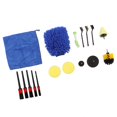 thumbnail image 4 of Kit de Brosses de Nettoyage Auto 17 Pcs Brosse de Nettoyage Professionnelle pour Roues Extérieures Intérieures, 4 of 11
