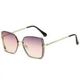 thumbnail image 1 of Unisex Square Classic Cat Eye Sunglasses Cateye Sunglasses Y918, 1 of 5