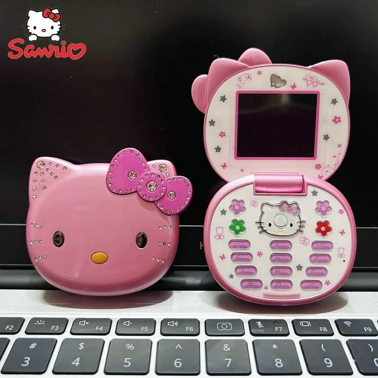 2023 Sanrio Hello Kitty Mini Flip Phone K688, Kawaii Cartoon