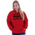 thumbnail image 4 of I Dont Get Older I Level Up Gamer Unisex Plus Fleece Graphic Hoodie Brisco Brands 4X, 4 of 5