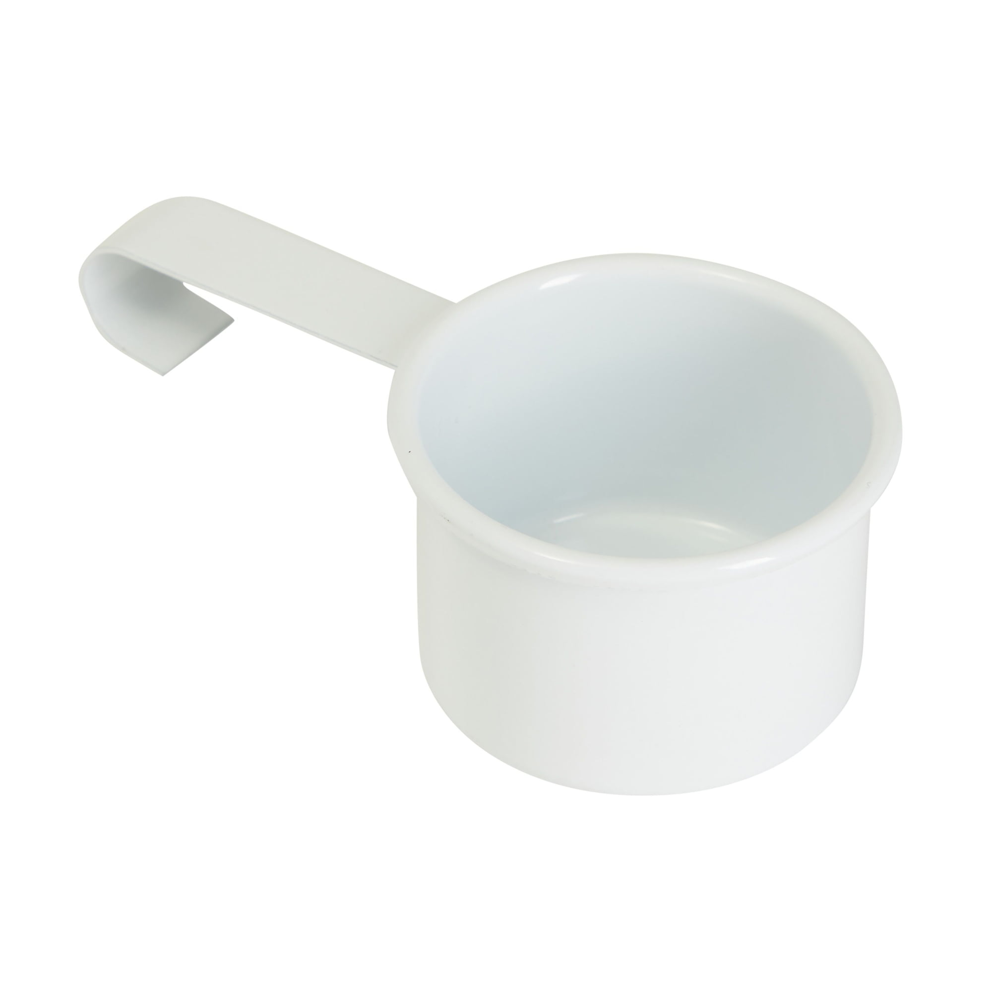 White Laundry Detergent Container with Scooper (7 x 9.25 x 6 In