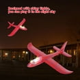 thumbnail image 3 of Herwey Flying Mini Throwing Glider Shiny Night Aircraft Toy Hand Launch Airplane Model, 3 of 8