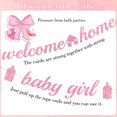 thumbnail image 4 of Set de decoración UGUHHKUY Welcome Home Baby Girl, 10 unidades, 4 of 7