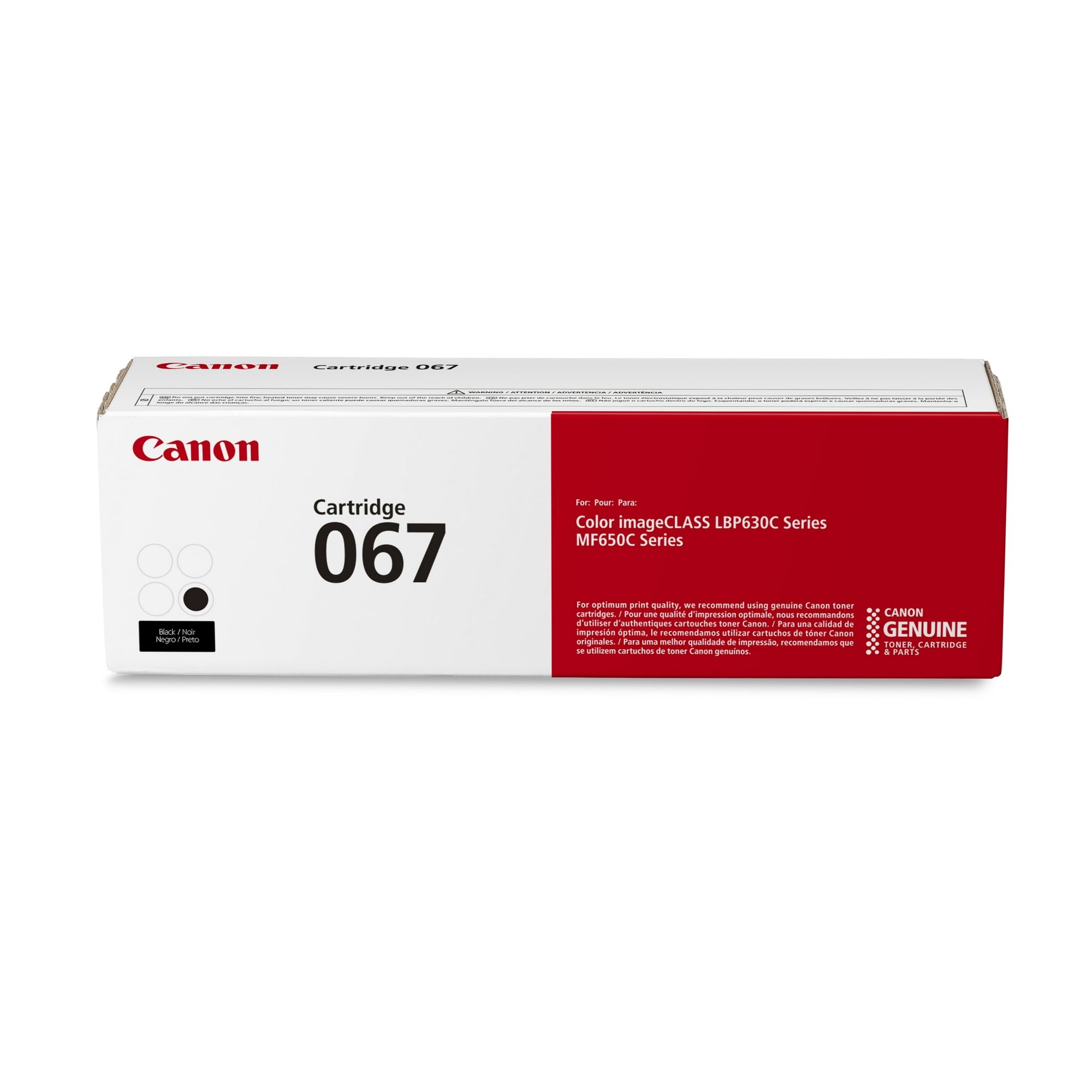 Canon 067 Black Toner Cartridge for imageCLASS Printer LBP630C & MF650C Series