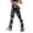 Black, variant on Fsqjgq Flare Leggings for Women New Tie Dye Printed Yoga Pants Seamless Lift High Waisted Workout Leggings Bell Bottoms Pink S