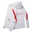 thumbnail image 4 of Mialoley Coupe-Vent à Capuche pour Hommes, Veste Légère Décontractée, 4 of 6