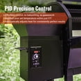 thumbnail image 3 of Z GRILLS Powerhouse 1056 sq.in Black Pellet Grill & Smoker 10002B with PID Controller, Foldable Front Shelf and Rain Cover, 3 of 20