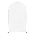 thumbnail image 2 of ANQIDI 78.74" Wedding Party Props Arch Backdrop Stand White Metal Mesh Stand Balloon Frame, 2 of 11