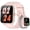 Pink, variant on Blackview 1.91" Men Women's Smartwatch,with Answer/Make Calls/100+Sports Modes/AI Voice,IP68 Waterproof,Fitness Tracker fits for Android iPhone,Black