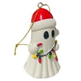 thumbnail image 2 of Decor 1PCS Resin Ornament For Home Decor Cute With Hat For Xmas Tree Hanging Ornament Fun Ornament For Holiday, 2 of 9
