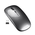 thumbnail image 1 of Tachiuwa amagogo Wireless Mouse 2.4G Bluetooth 5.0 Dual-Mode Adjustable DPI RGB Light for Gray, 1 of 9