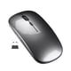 thumbnail image 1 of Ratón inalambrico jinwen Ratón inalambrico 2.4G Bluetooth 5.0 1600DPI Gris, 1 of 8