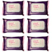 Goodwipes (6-Pack) Flushable & Biodegradable Wipes With Botanicals Lavender