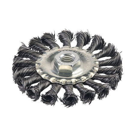 Silverline - Steel Twist-Knot Wheel - 100mm