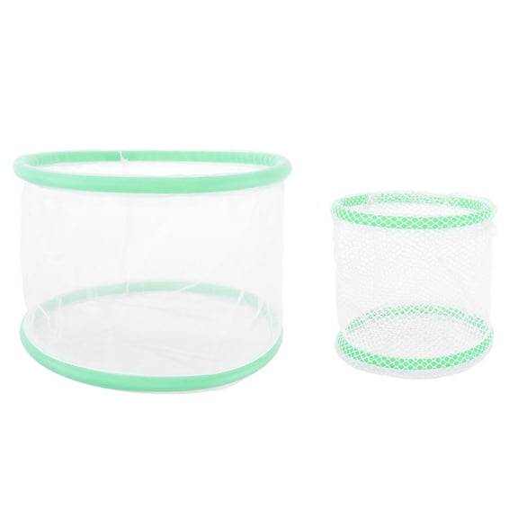 Raindrops 2 Pcs Automatic Rimless Fish Hatchery Nets for Aquarium Isolation and Fish Breeding
