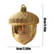 thumbnail image 3 of Xihbxyly Ofertas de Hoy 3 Piezas de Decoración de Árbol de Navidad, Adorno de Colgantes de Bellotas de El Techo, Adorno de Pequeños, 3 of 7
