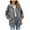 Grey_1, variant on Rain Jacket Women Lightweight Raincoat with Hood for Hiking Travel Windbreaker Outdoor Active