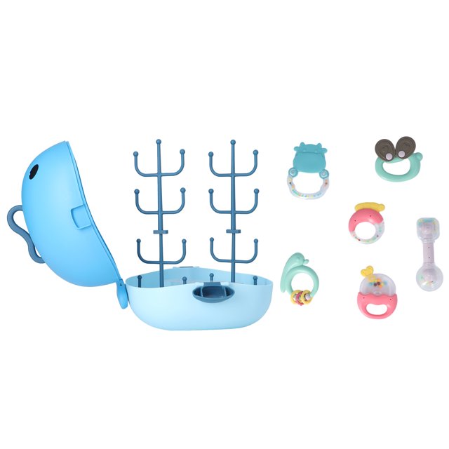 Juego De Juguetes Para La Dentición Del Bebé, Práctica Sensorial, 6 Uds., Juguete Mordedor Infantil De Tamaño Seguro, Masaje De Goma, Hirvible, Flexible Para Mayores De 0 Años ANGGREK Baby Chewing Toy