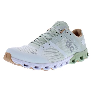ON Cloudflow Womens Shoes Size 9.5, Color: Aloe/White