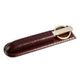 thumbnail image 4 of Dacasso Brown Crocodile Embossed Leather Desk Set, 10-Piece, 4 of 4