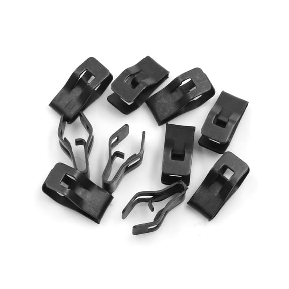 Car Dashboard Retainer Console Instrument Panel Trim Metal Clips 18 x 10mm 10pcs