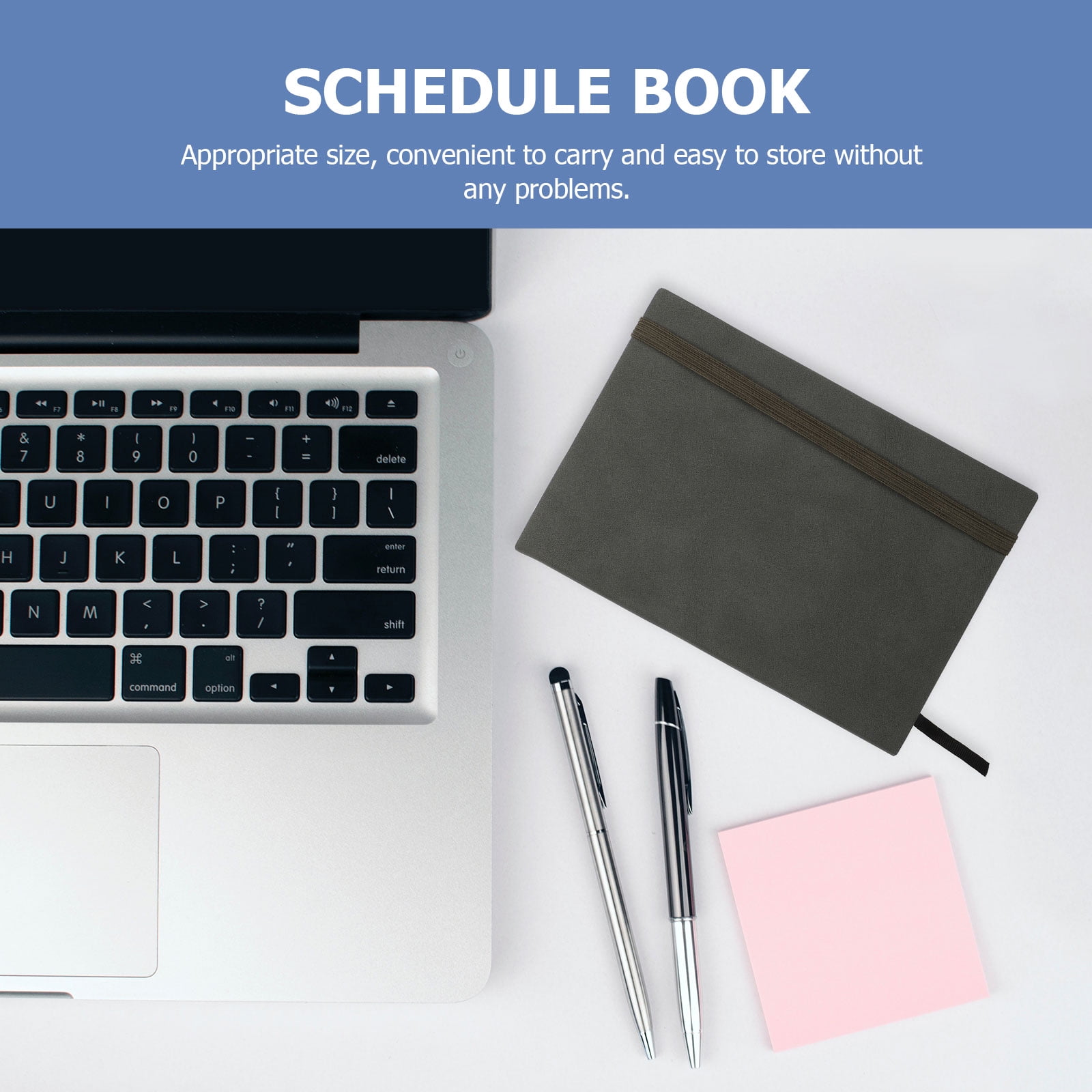 SOPOTUTU 1Pc Simple Notebook Green Office Stationery Practical Writing Notebook