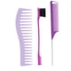 thumbnail image 3 of Juego de peine de cola de rata Jadeshay cepillo para teñir el cabello resistente y duradero, 3 of 14