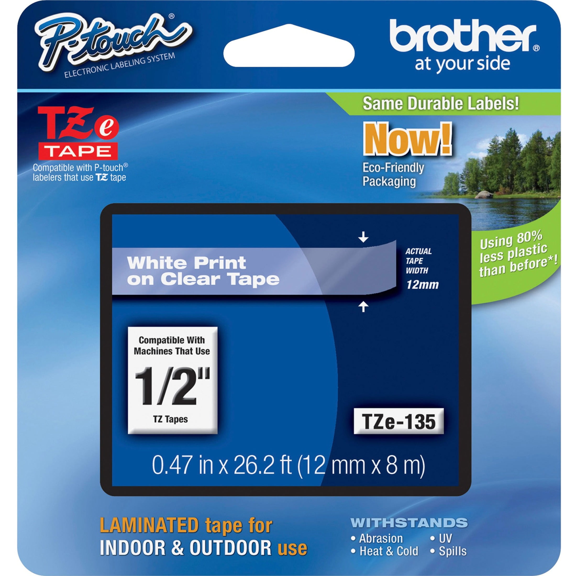 2x Extra kompatible Schriftbänder für Brother PTouch-2430-PC TZE241 Be Office Pr 