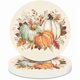 thumbnail image 1 of wonima02 AnyDesign 4Pcs Fall Coasters Rustic Pumpkin Leaves Ceramic Drink Coaster Autumn Cup Mat for Thanksgiving Mugs Home Kitchen Farmhouse Table Protection, 1 of 1