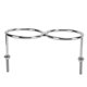 thumbnail image 1 of 316 Stainless Steel Double Ring Cup Holder with Mounting Nut Washer Solid Anti Tilting for RVs Yachts, 1 of 5