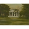 thumbnail image 2 of Louis Martin Wool 14x12 Gold Ornate Wood Frame and Double Matted Museum Art Print Titled - The Old State House on New Haven&nbsp;Green (19th&nbsp;Century), 2 of 4