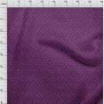 thumbnail image 4 of oneOone Rayon Purple Fabric Cherry Craft Projects Decor Fabric Printed By The Yard 56 Inch Wide, 4 of 4