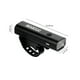 thumbnail image 2 of Sparco Luz Delantera LED Recargable 400 Lúmenes Para Bicicleta bateria, 2 of 5