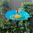 thumbnail image 6 of XGFHYJEH Bird Bath, Bird Baths Outdoor on Clearance, Bird Bath Bowl, Metal Bird Bath For Garden Outdoor Yard Decor, 6 of 7