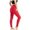 Red, variant on Meichang Honeycomb Textured Yoga Leggings for Women Butt Lifting Tummy Control Workout Yoga Pants Highwaisted Stretchy Slimming Tight Pants Athletic Leggings with Pockets