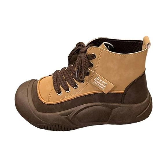 High Top s Fashionable Nonslip Casual Shoes for Outdoor Fall Trekking 36