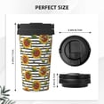 thumbnail image 3 of Honeii Cute Sunflowers Print Travel Coffee Mug Insulated Coffee Cup with Leakproof Lid, Coffee Tumbler, Reusable Coffee Cups with Seal Lid, 3 of 8
