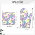 thumbnail image 4 of Kll Sea Turtles Oven Gloves And Pot Holders Grill Gloves - Oven Gloves And Pot Holders, Non-Slip Cooking Gloves With Recycled Pads, 4 of 9