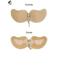 thumbnail image 6 of PULLIMORE Women's Push Up Invisible Bras Breathable Self-Adhesive Backless Bras Drawstring Chest Stickers (Cup B, Skin), 6 of 10