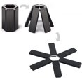 thumbnail image 2 of alfombrilla negra resistente al calor, alfombrilla plegable para ollas, cocina, 2 of 5