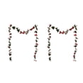 thumbnail image 3 of VONKY Exquisite Simulated Flower Vines Charming And Inviting Atmosphere With These Exquisite Simulated Flower Vines Such Light Pink+Deep Pink 45 roses 2Set, 3 of 6
