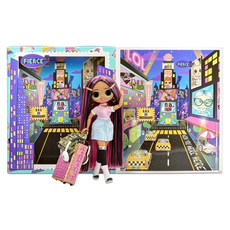 L.O.L. Surprise! City Babe 3+ Years Fashion Doll with Fashion Outfit & Travel Accessories, 15 Pack