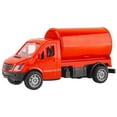 thumbnail image 1 of Modèle de Voiture Jouet à Inertie de Couleur Rouge, Conception de Véhicule Distributrice avec Portes Ouvrables et Côtés Relevables, Camion de Simulation pour Étal pour Enfants Garçons, Glissade de Jeu 5.31X1.97X2.56 Pouces, 1 of 7