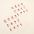 thumbnail image 5 of 4-Pack Press on Nails - 96 Pieces Long-Wear, Glossy Finish, Quick Stick, No Glue Needed, Perfect for Dance, Party, Daily Wear, Fashionable Nail Art for Women/Girls, 5 of 8