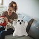thumbnail image 2 of LSLJS - Almohada fantasma para Halloween, decoración de otoño para el hogar, peluche blanco con forma de fantasma, cojín decorativo espeluznante con temática de Halloween para sofá cama, 2 of 5