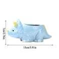 thumbnail image 3 of Cute Cartoon Animal Shaped Succulent Planter Set Coarse Clay Pottery For Balcony, 3 of 7