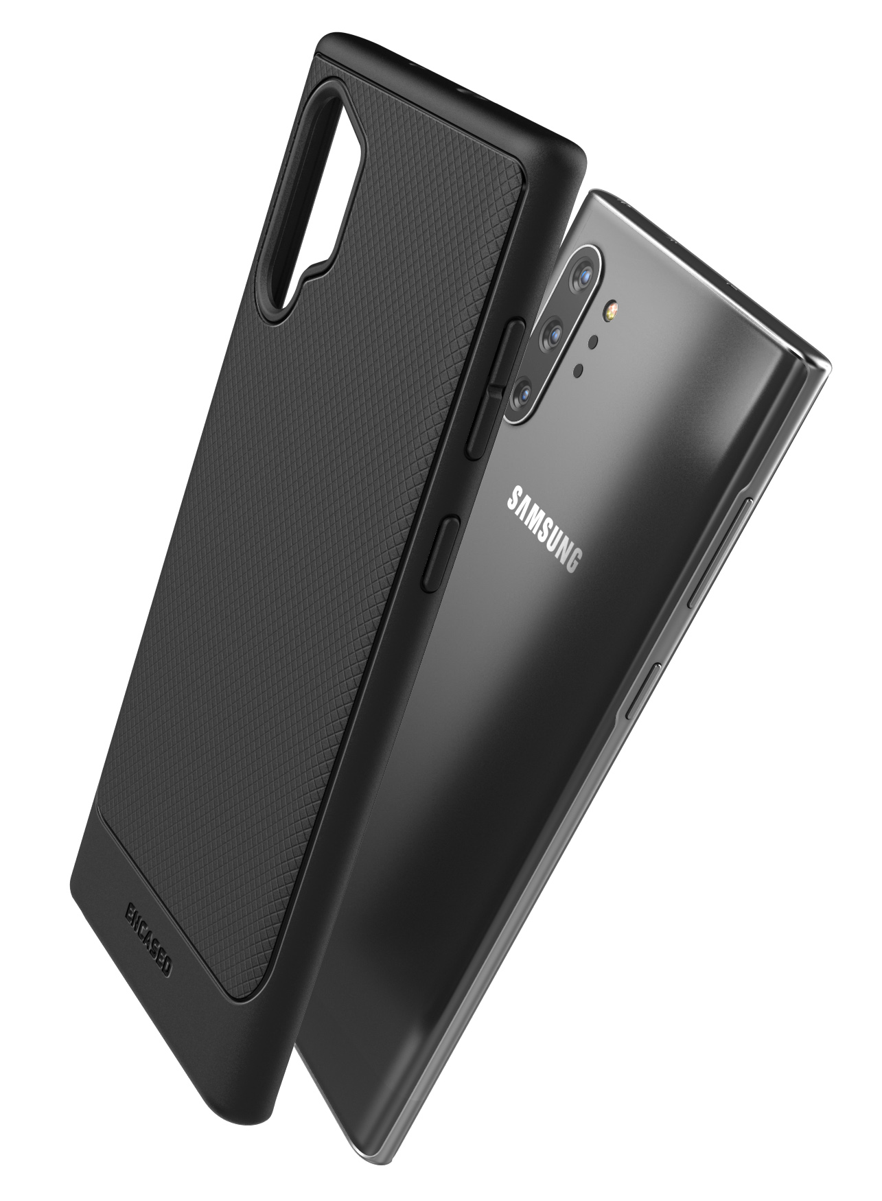 Samsung Note 10 Lite Slimline Case and Holster Black - Encased