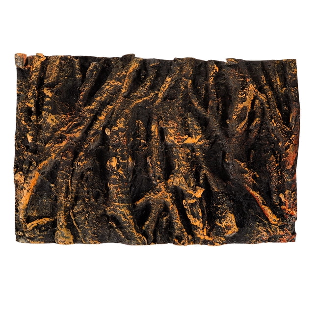 KAKOWELY Planche de Fond Aquarium Racine d'Arbre Fond Pu Réservoir de Reptiles Fond Stéréo, 17.72x"X11.81"X1.77 Pouces